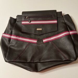 EUC Bag Miche Sienna Purse Shell‎ Brown Pink X-Large School Office (A2)